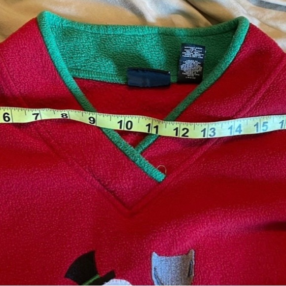 Bobbie Brooks Snowman fleece XL - Picture 6 of 7